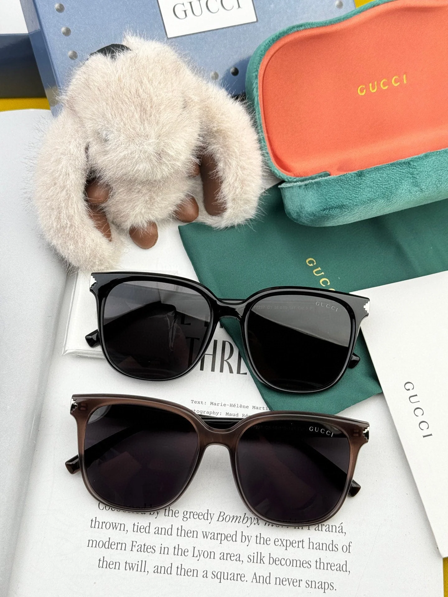 SQUARE FRAME SUNGLASSES G77722 IN ACETATE