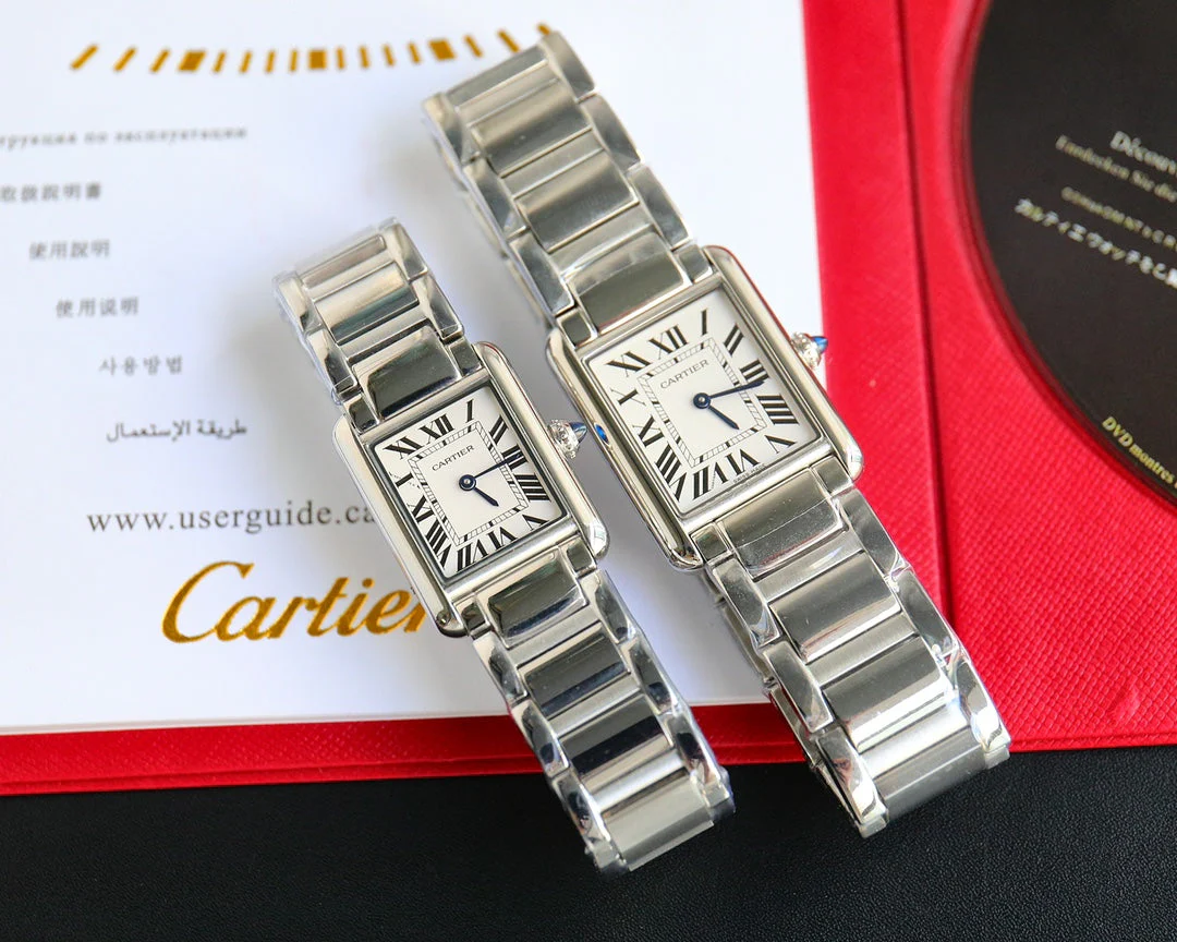 TANK MUST SMALL STEEL WHITE DIAL