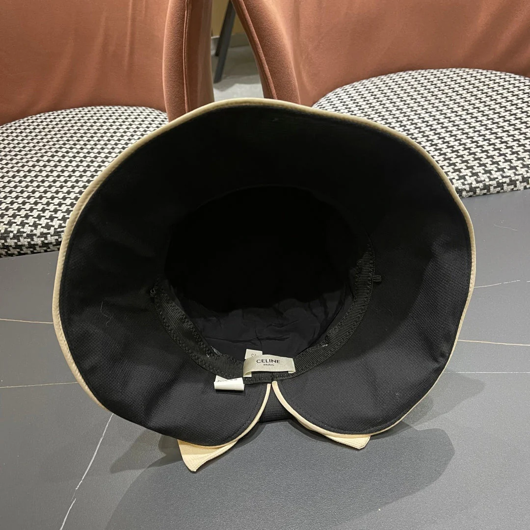 BUCKET HAT MODEL 650290 IN BLACK FABRIC