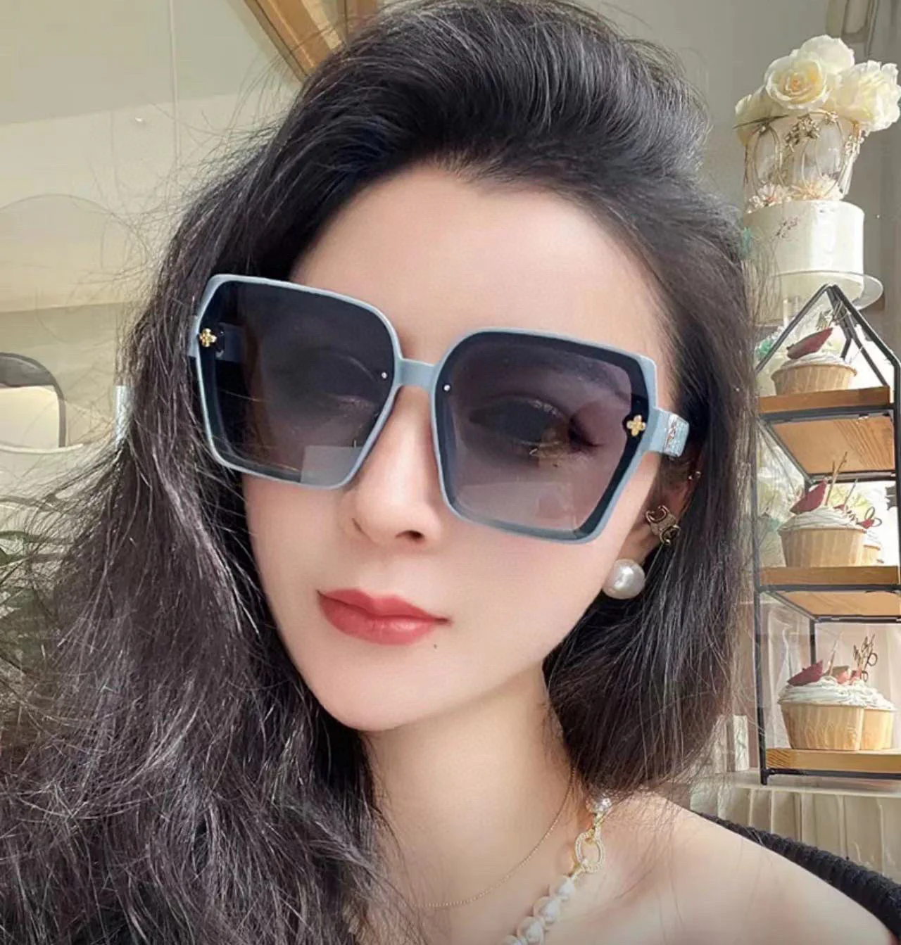 GRAM SQUARE SUNGLASSES L2200 IN ACETATE