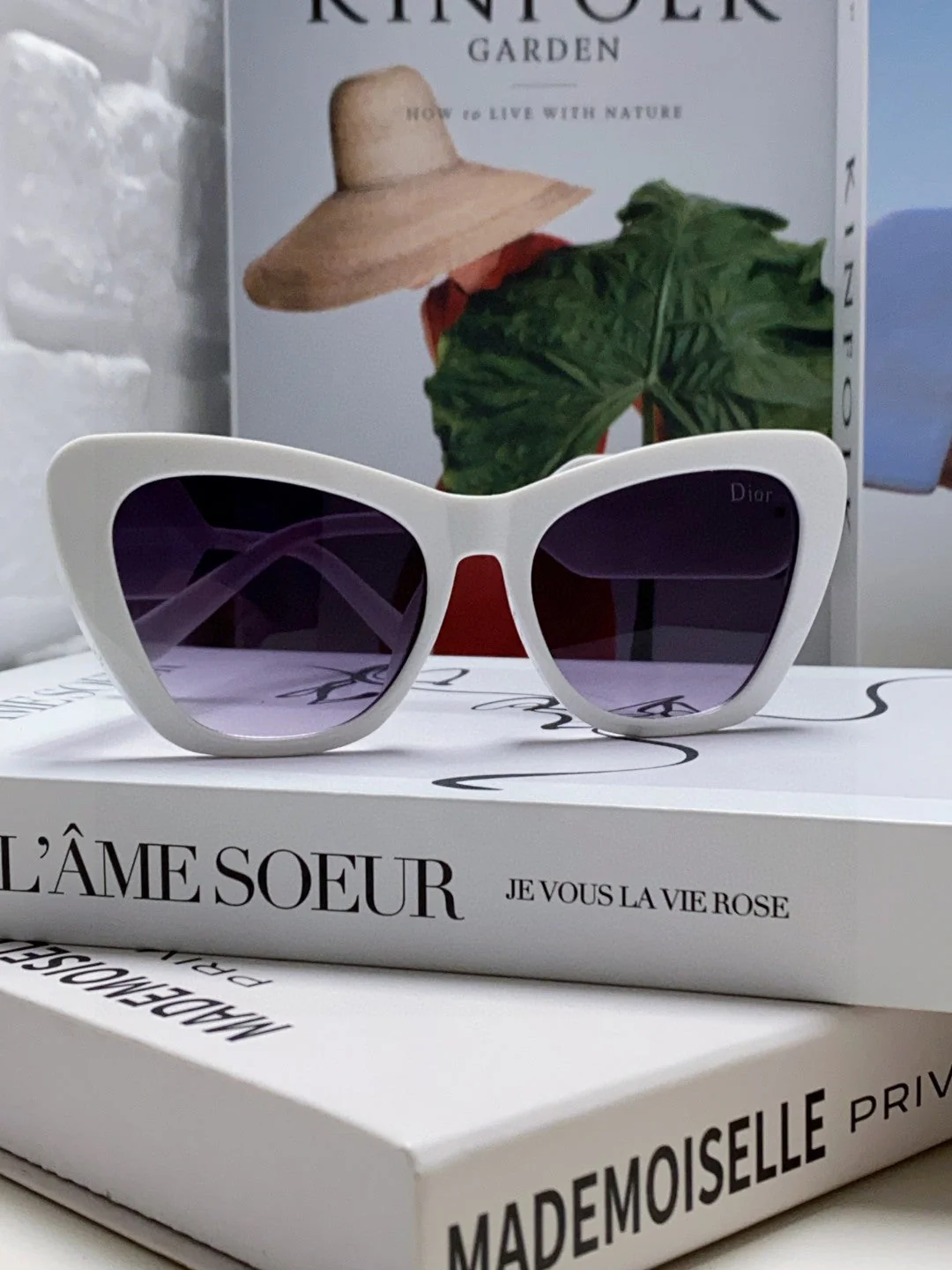 BOBBY B1U SUNGLASS 571589 IN WHITE ACETATE GREY SMOKE LENSES