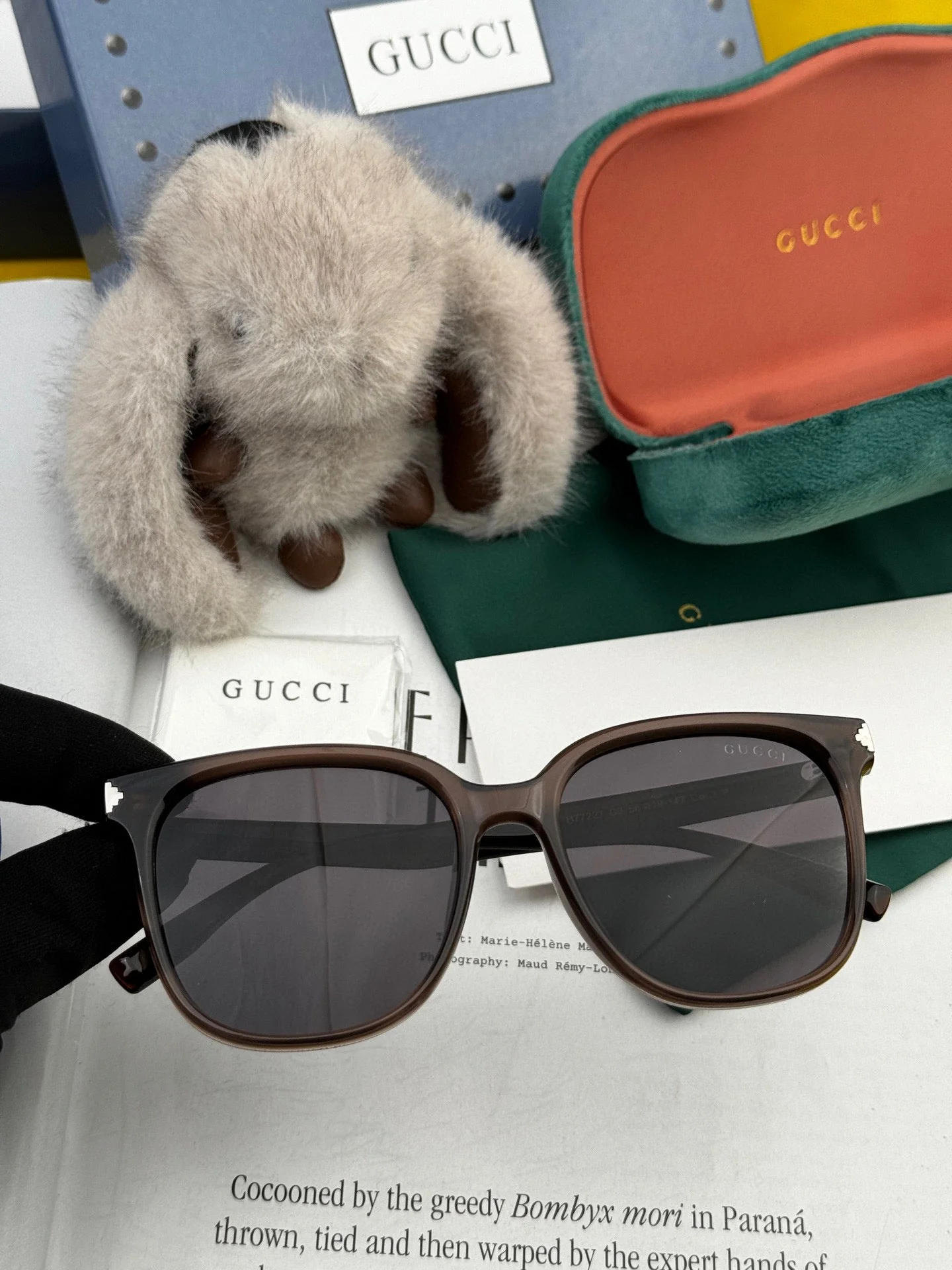 SQUARE FRAME SUNGLASSES G77722 IN ACETATE
