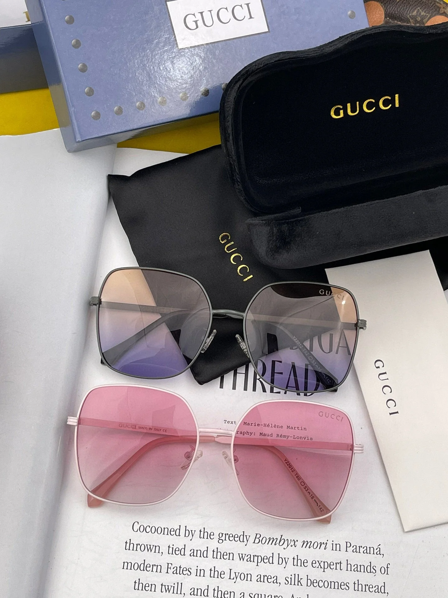SQUARE FRAME SUNGLASSES G22201 IN METAL