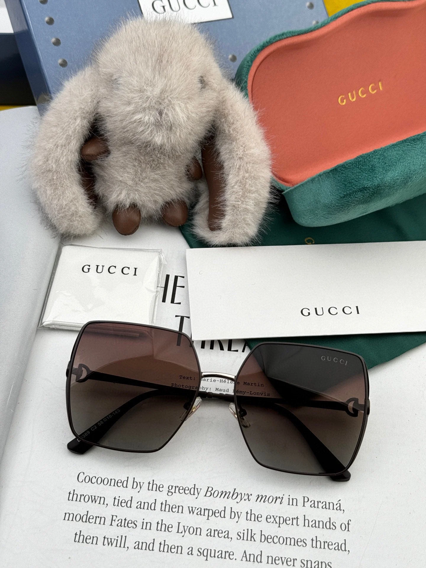 SQUARE FRAME SUNGLASSES G9638 IN METAL