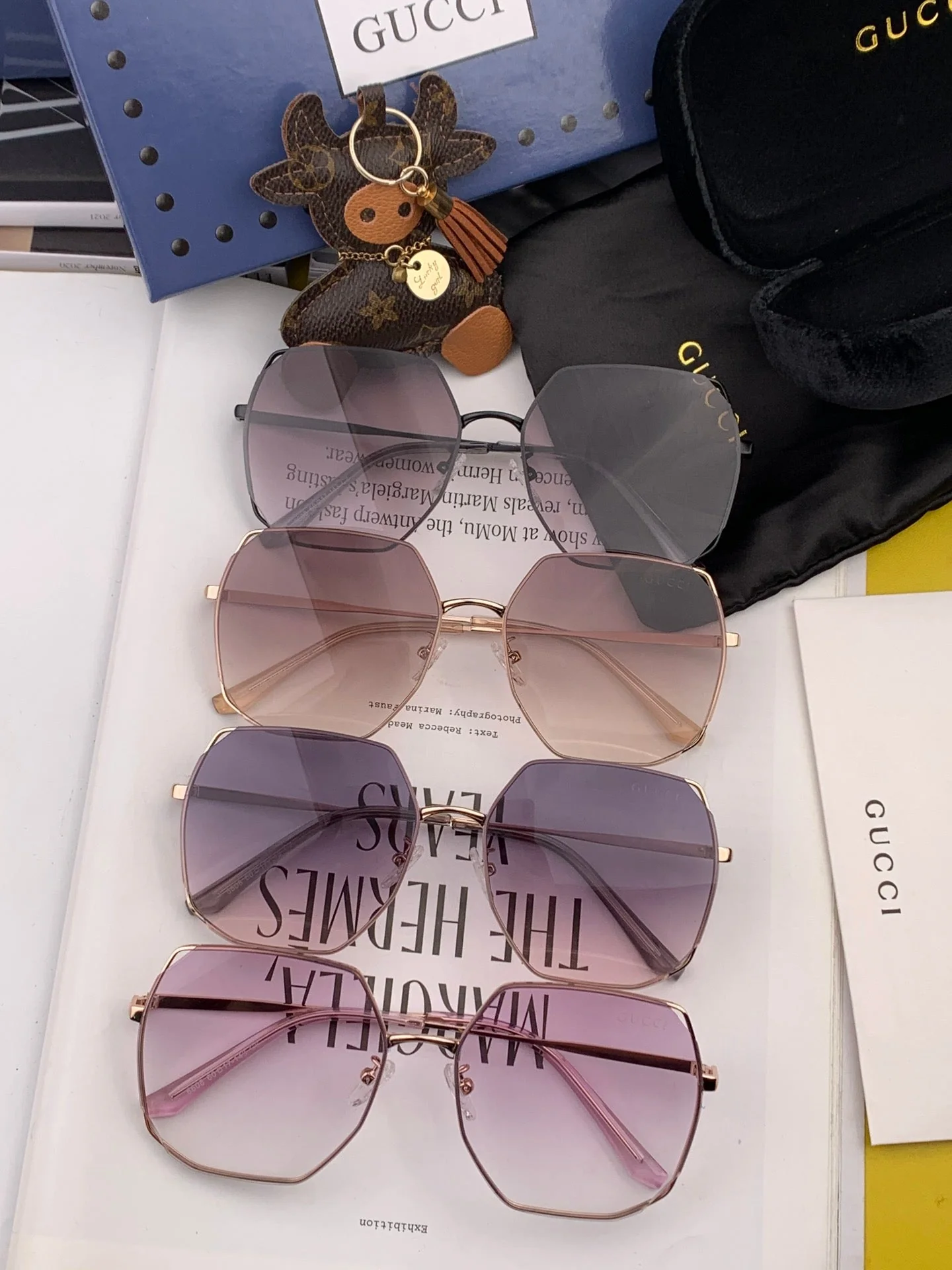 SPECIALIZED FIT ROUND-FRAME SUNGLASSES 8660 IN METAL