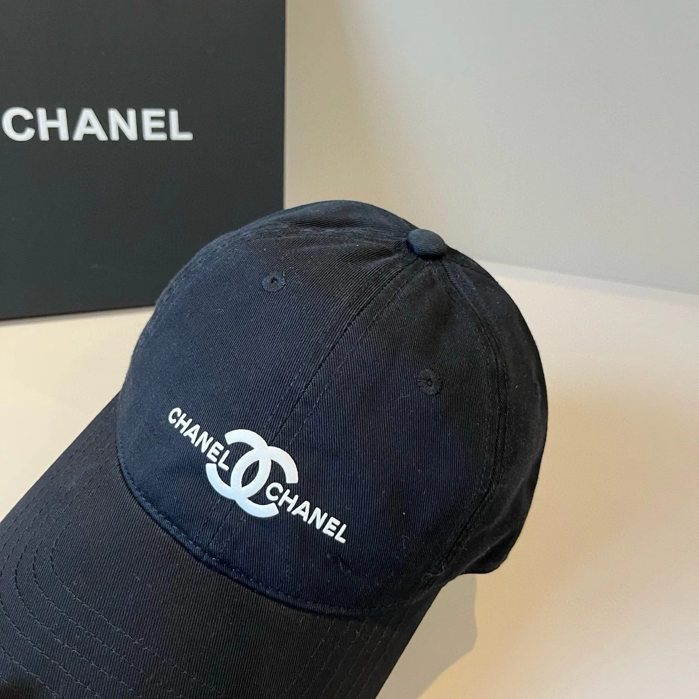 BASEBALL HAT IN BLACK COTTON 672897