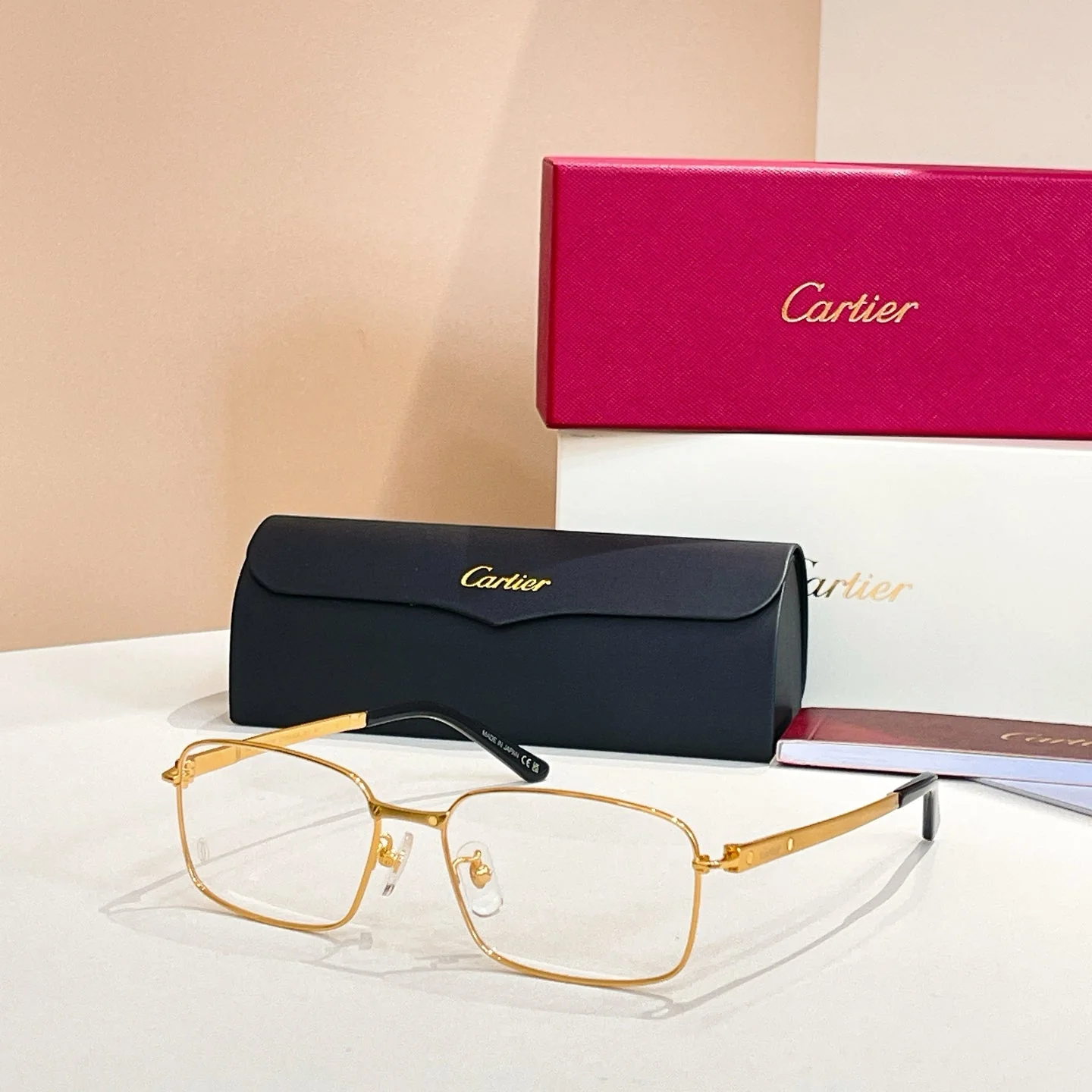 SANTOS RECTANGULAR FRAME SUNGLASSES CT0555OA IN METAL