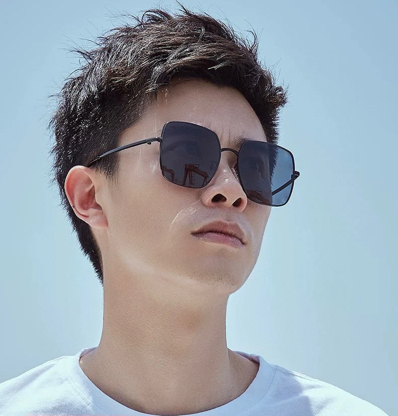 SQUARE FRAME SUNGLASSES G2374 IN METAL