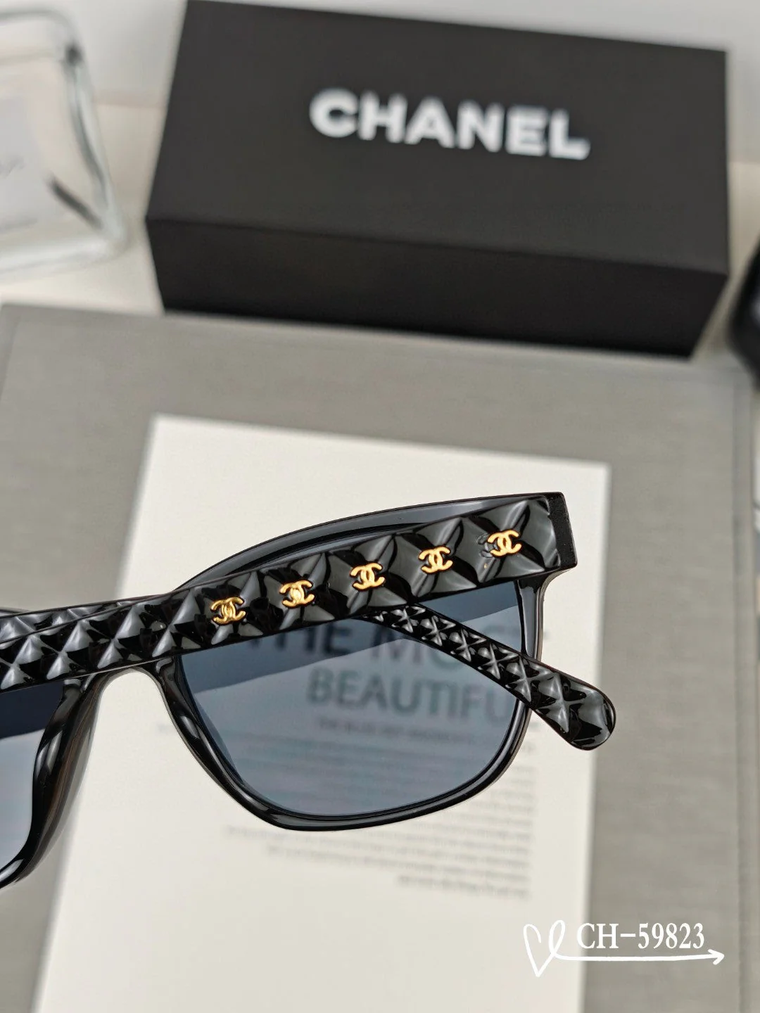SQUARE SUNGLASSES 59823 IN ACETATE