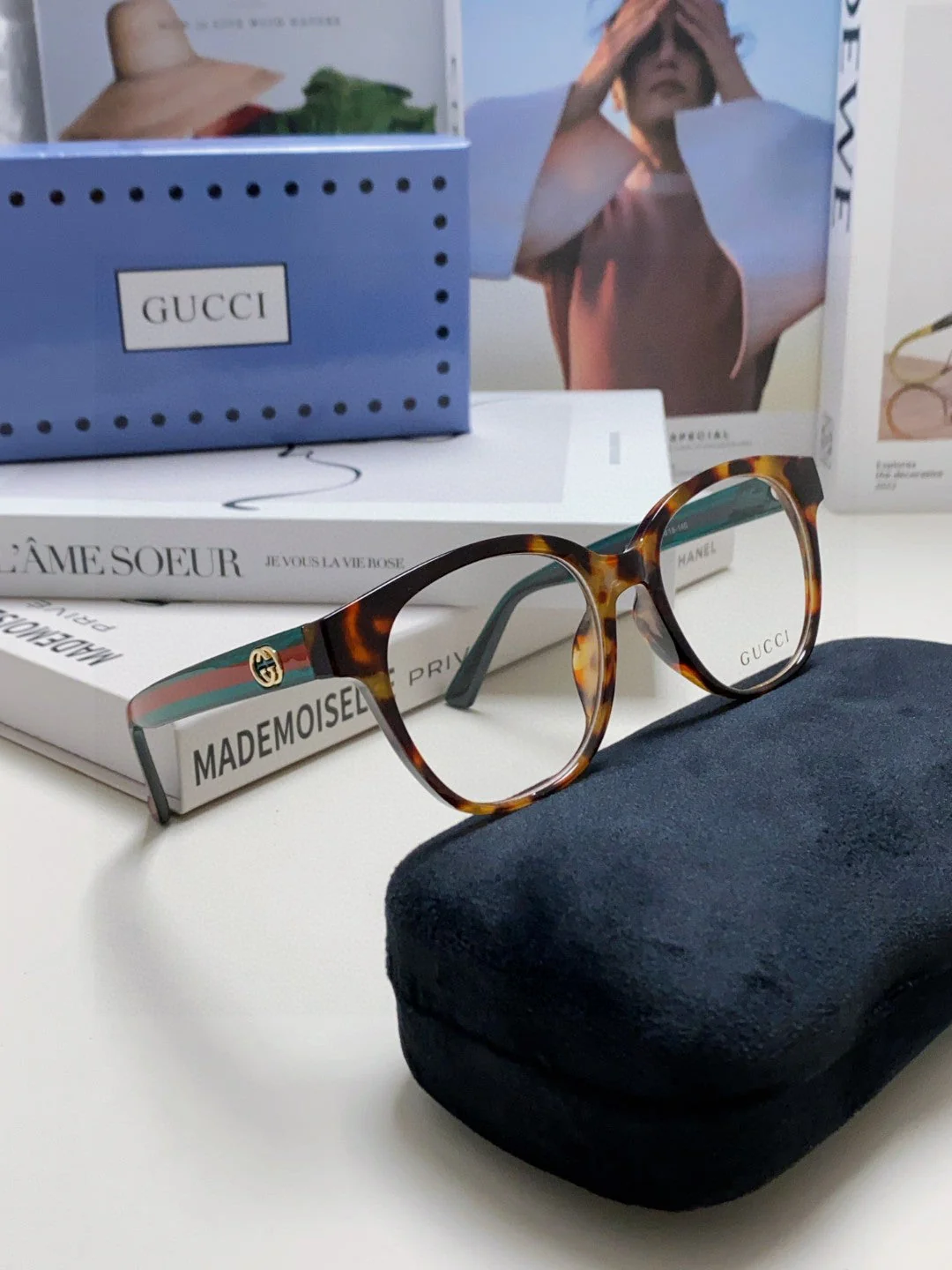 BUTTERFLY FRAME SUNGLASSES 570220 IN ACETATE