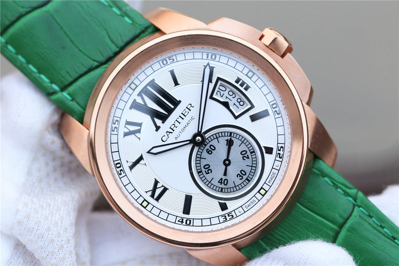CALIBRE DIVER 42 AUTOMATIC ROSE GOLD CASE WHITE DIAL