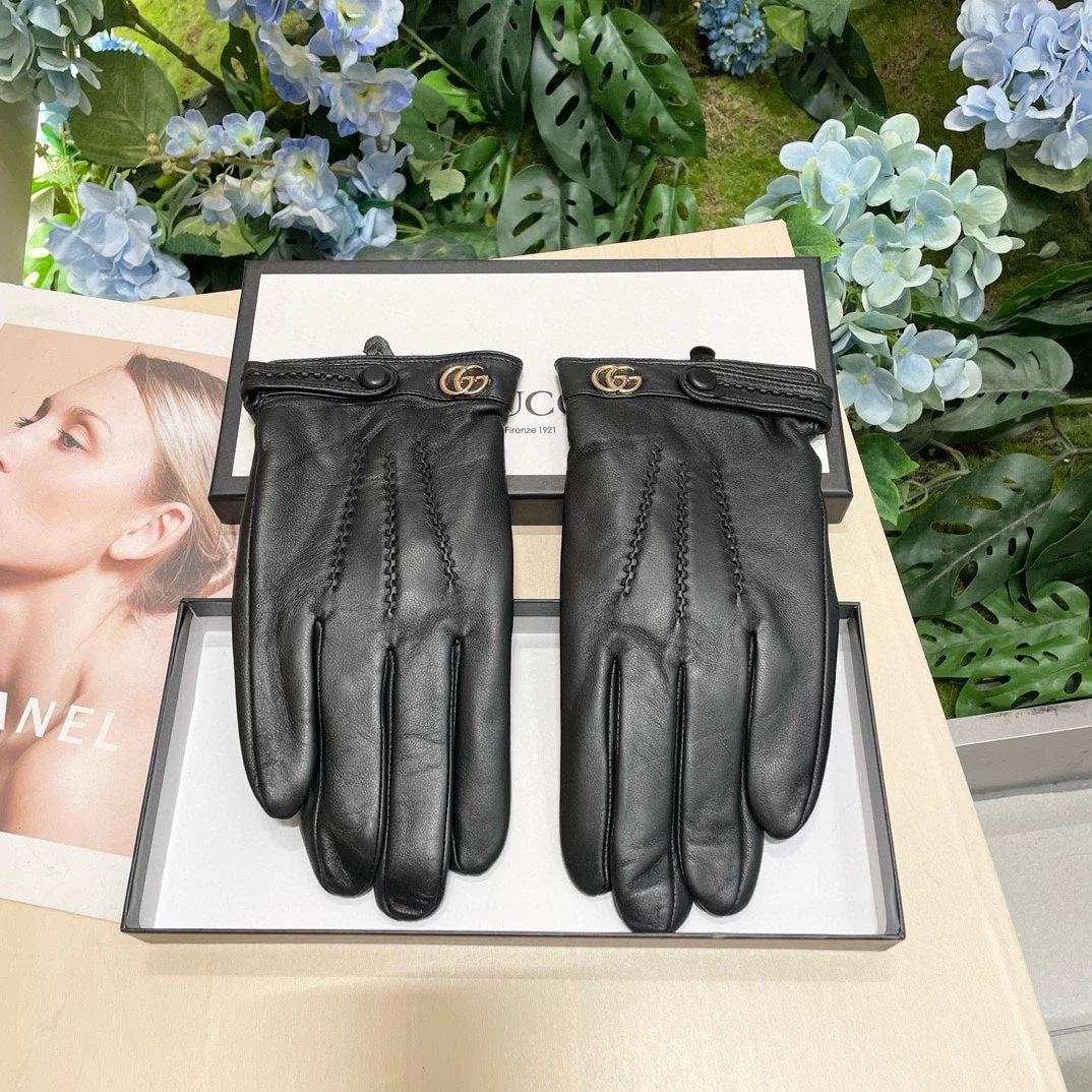 GLOVES IN BLACK SHEEPSKIN 458538