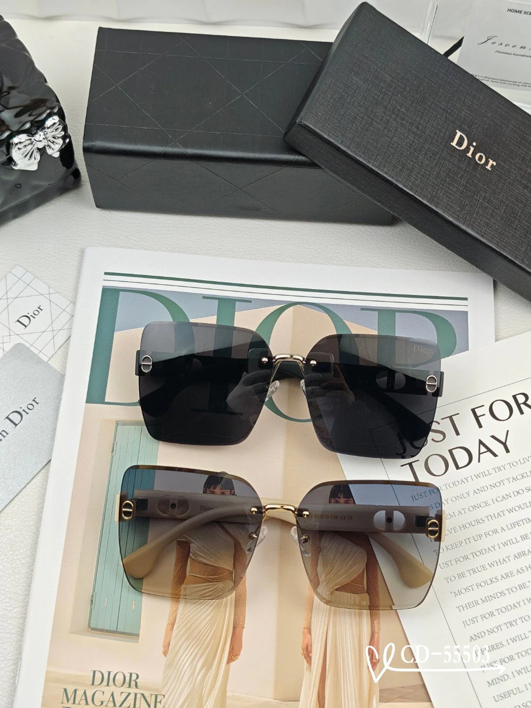 MONTAIGNE SUNGLASS 55503 IN ACETATE