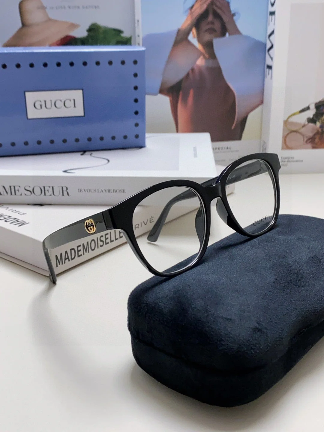 BUTTERFLY FRAME SUNGLASSES 570220 IN ACETATE