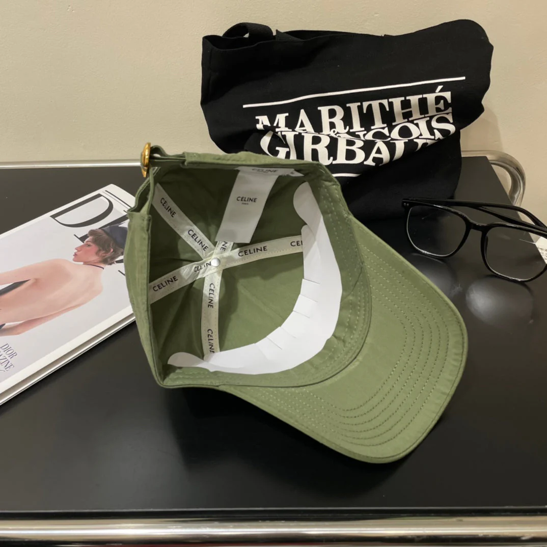 BASEBALL CAP MODEL 650702 IN GREEN COTTON