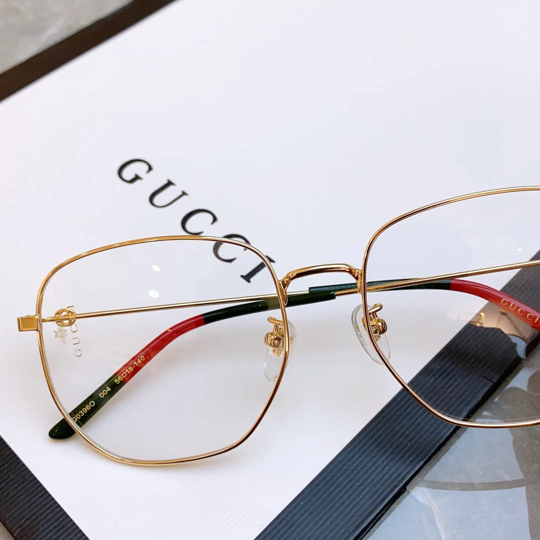 SQUARE FRAME SUNGLASSES GG0396O IN METAL