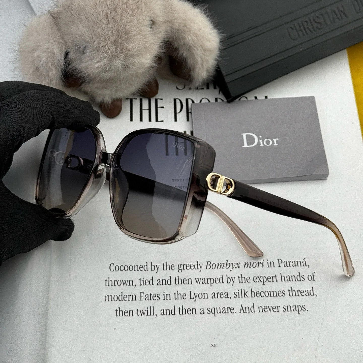 MONTAIGNE SUNGLASS CD0751 IN ACETATE