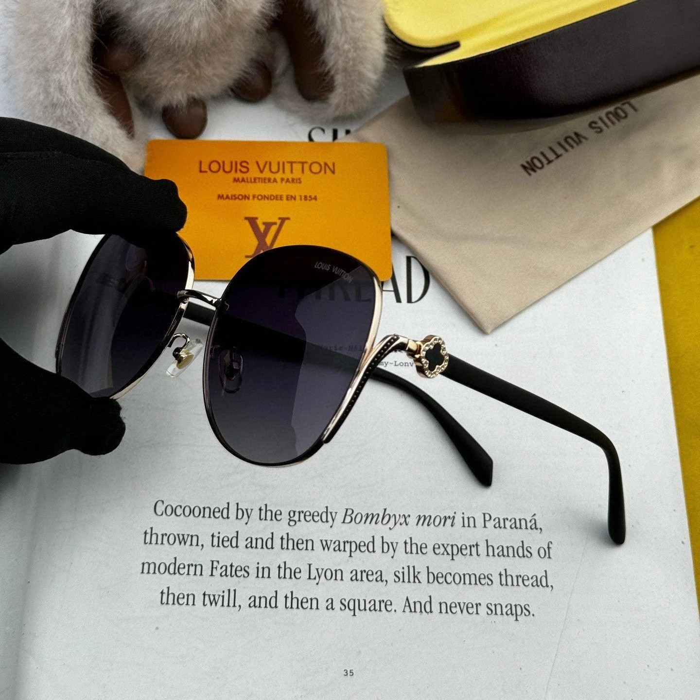 SIGNATURE ROUND SUNGLASSES L8638 IN METAL