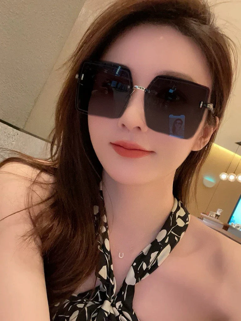 SQUARE SUNGLASSES L0365 IN METAL