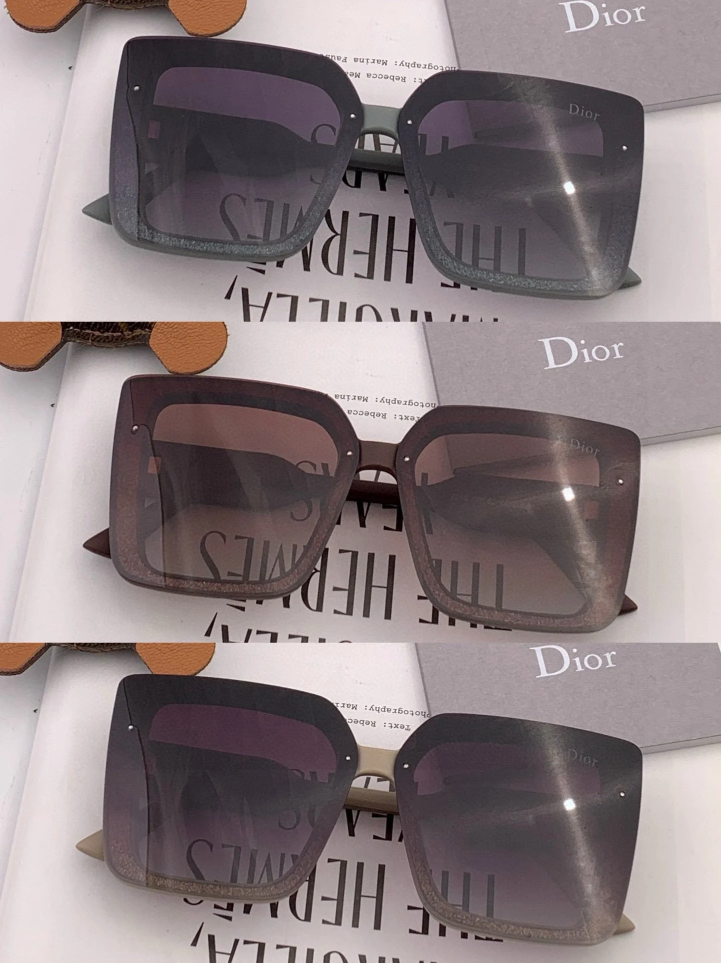 MONTAIGNE SQUARE SUNGLASS D6227 IN ACETATE