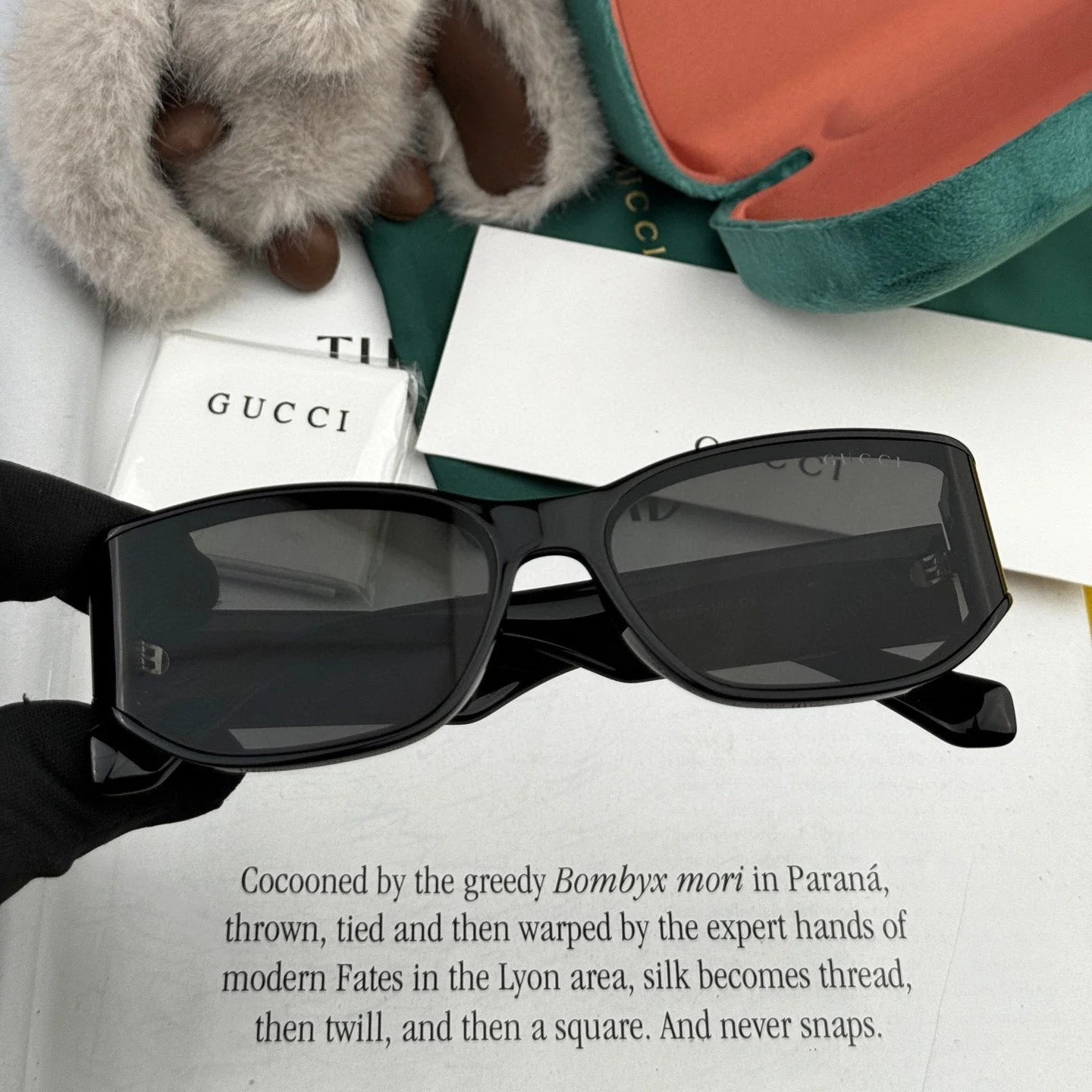 GEOMETRIC FRAME SUNGLASSES G0317 IN ACETATE