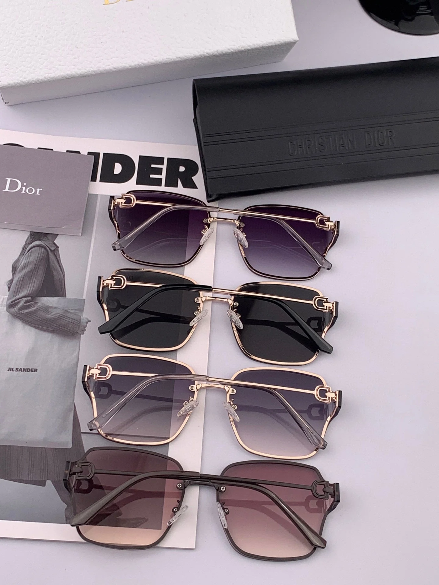 MONTAIGNE SUNGLASS CD95810 IN METAL