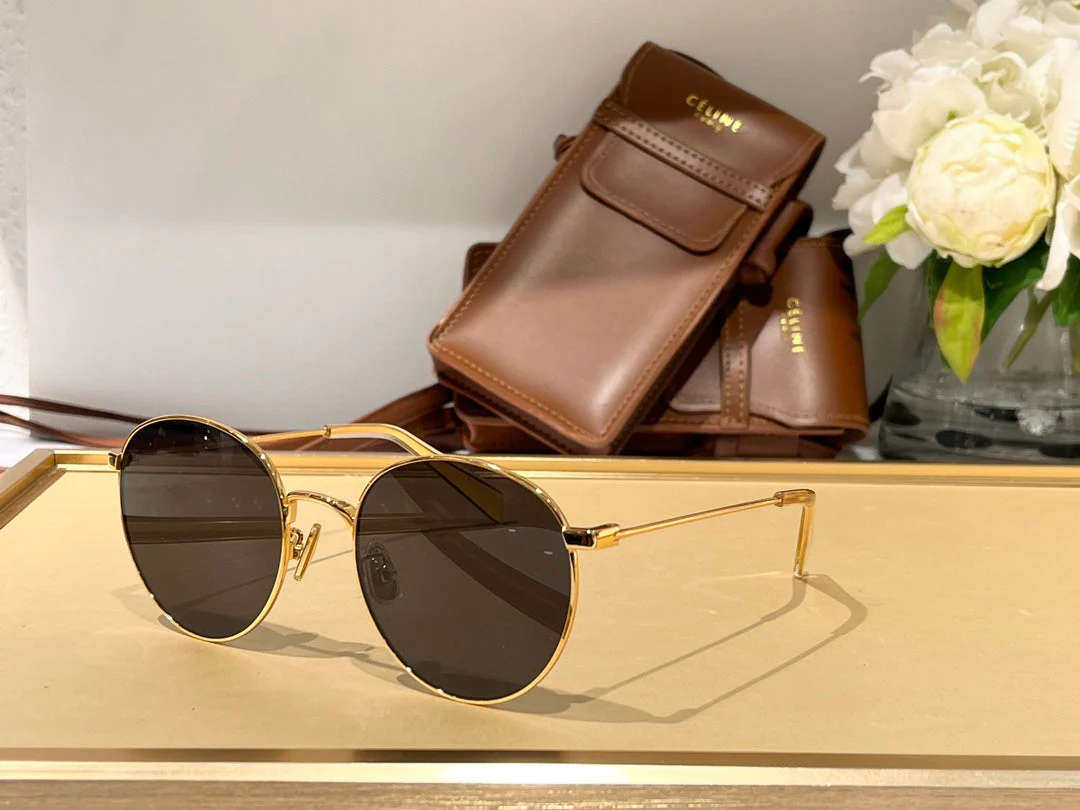 SUNGLASS CL40100 IN METAL MINERAL GLASS LENSES