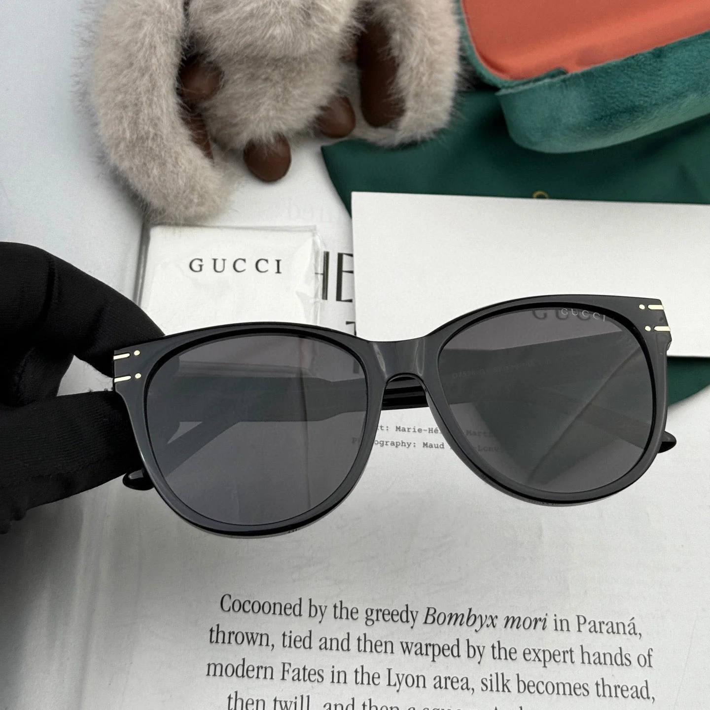ROUND FRAME SUNGLASSES G6752 IN ACETATE