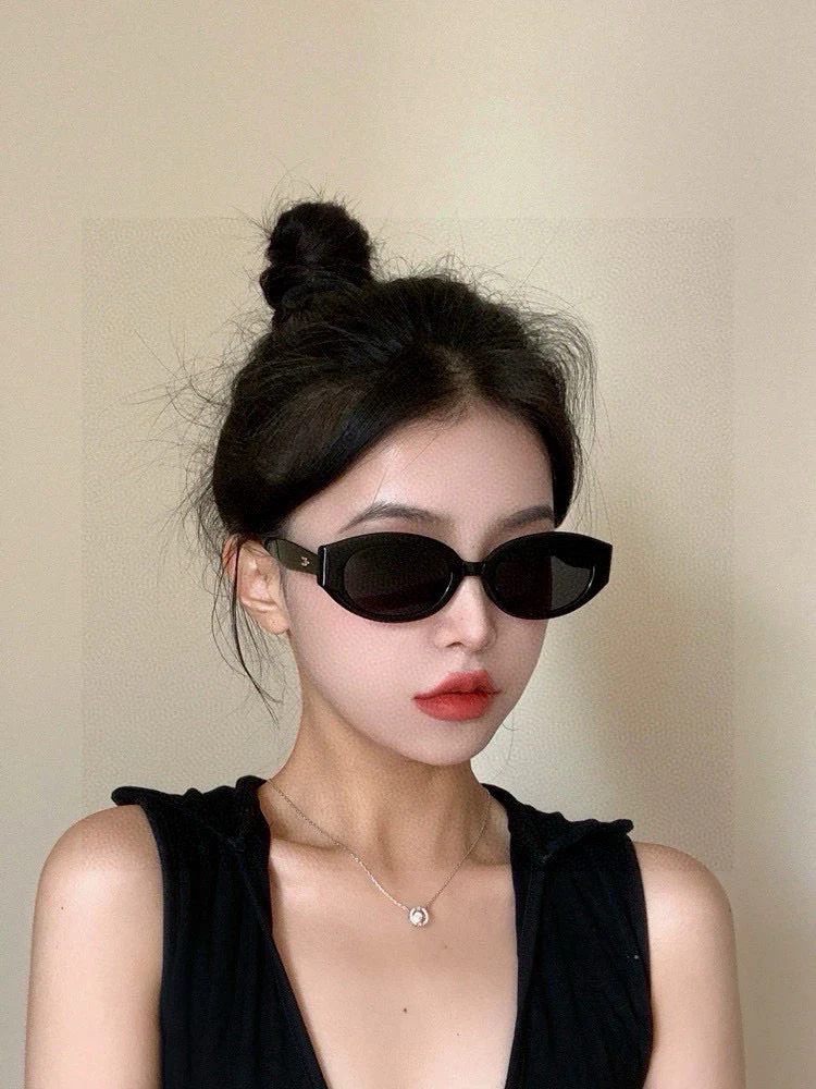 GEOMETRIC FRAME SUNGLASSES G7315 IN ACETATE