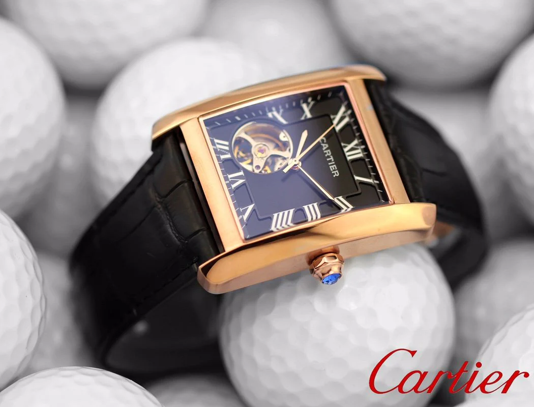 TANK MC TOURBILLON GOLD LIMITED EDITION