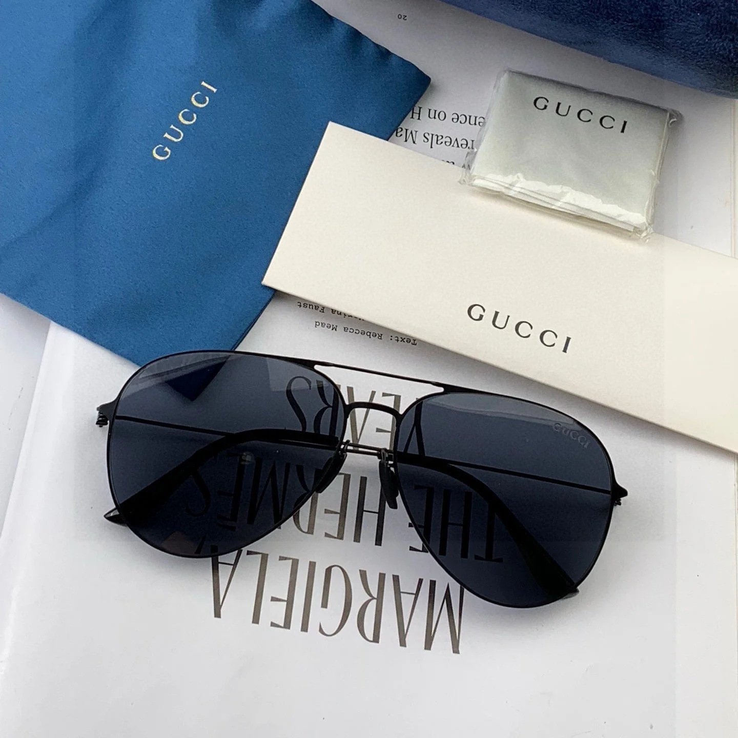 AVIATOR FRAME SUNGLASSES 5800 IN METAL