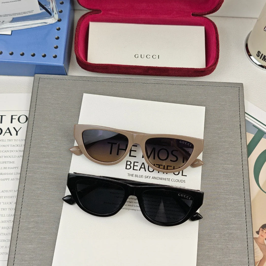 CAT-EYE FRAME SUNGLASSES 55132 IN ACETATE