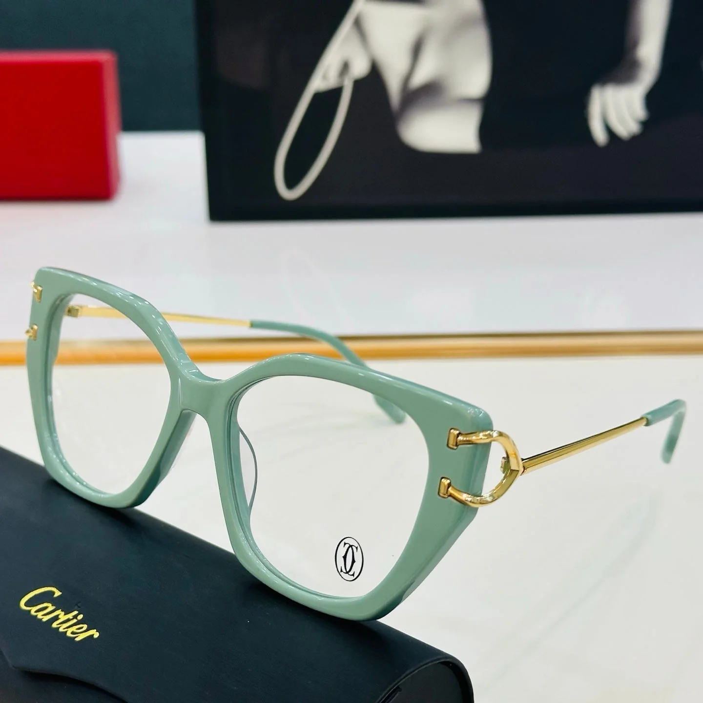 C DE BUTTERFLY FRAME SUNGLASSES 522660 IN ACETATE