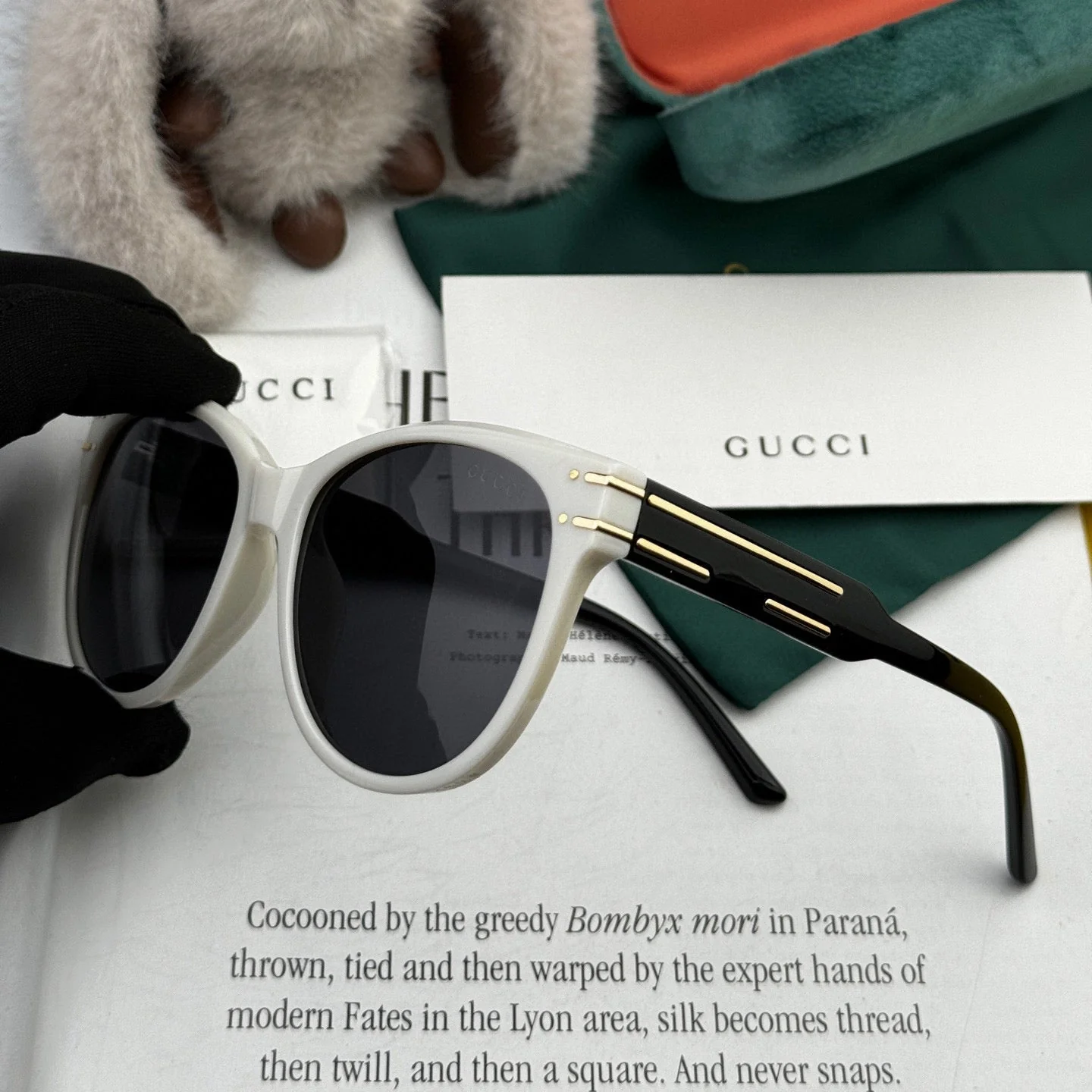 ROUND FRAME SUNGLASSES G6752 IN ACETATE