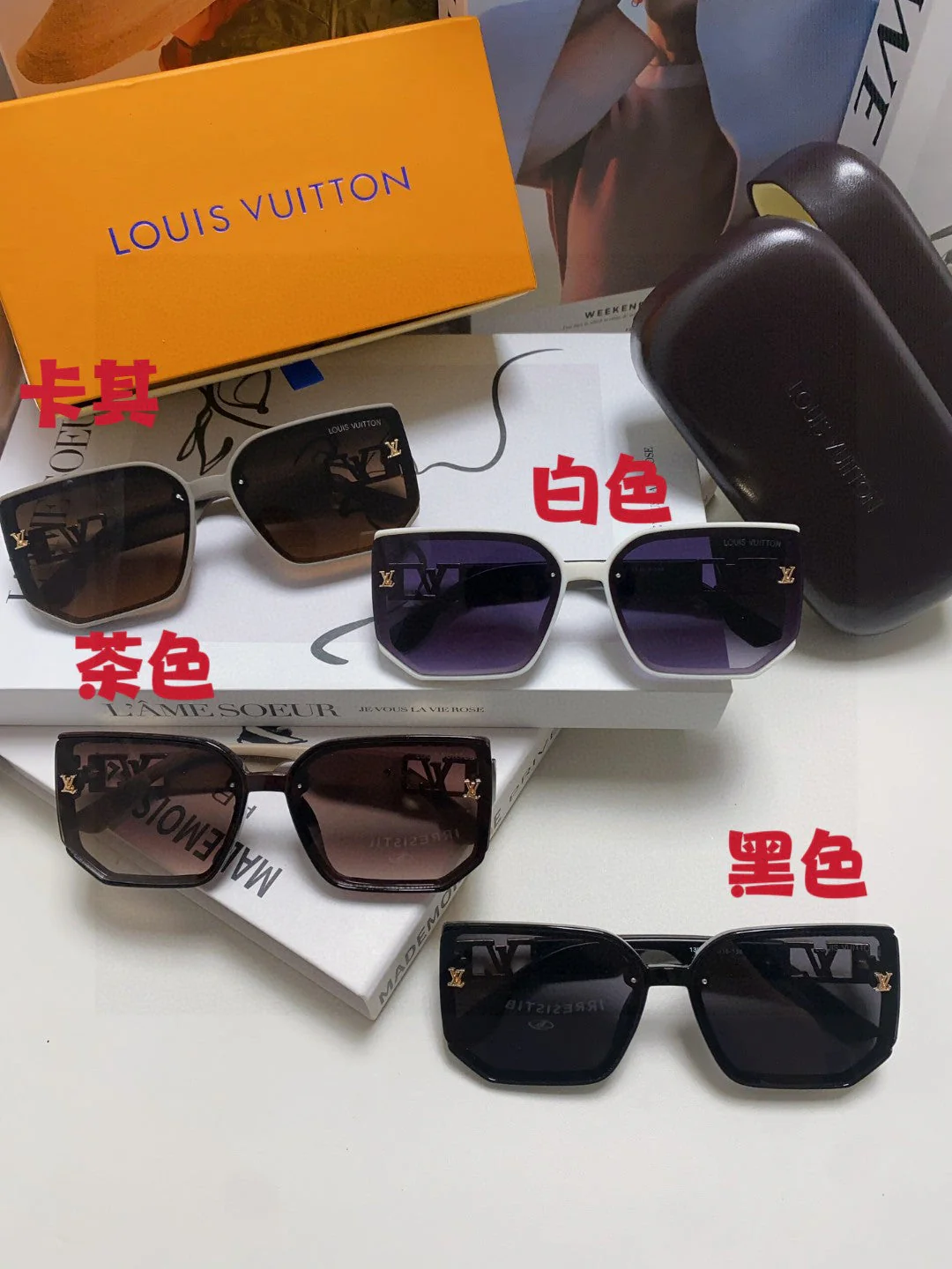 CLASH SQUARE SUNGLASSES 570250 IN GREY ACETATE