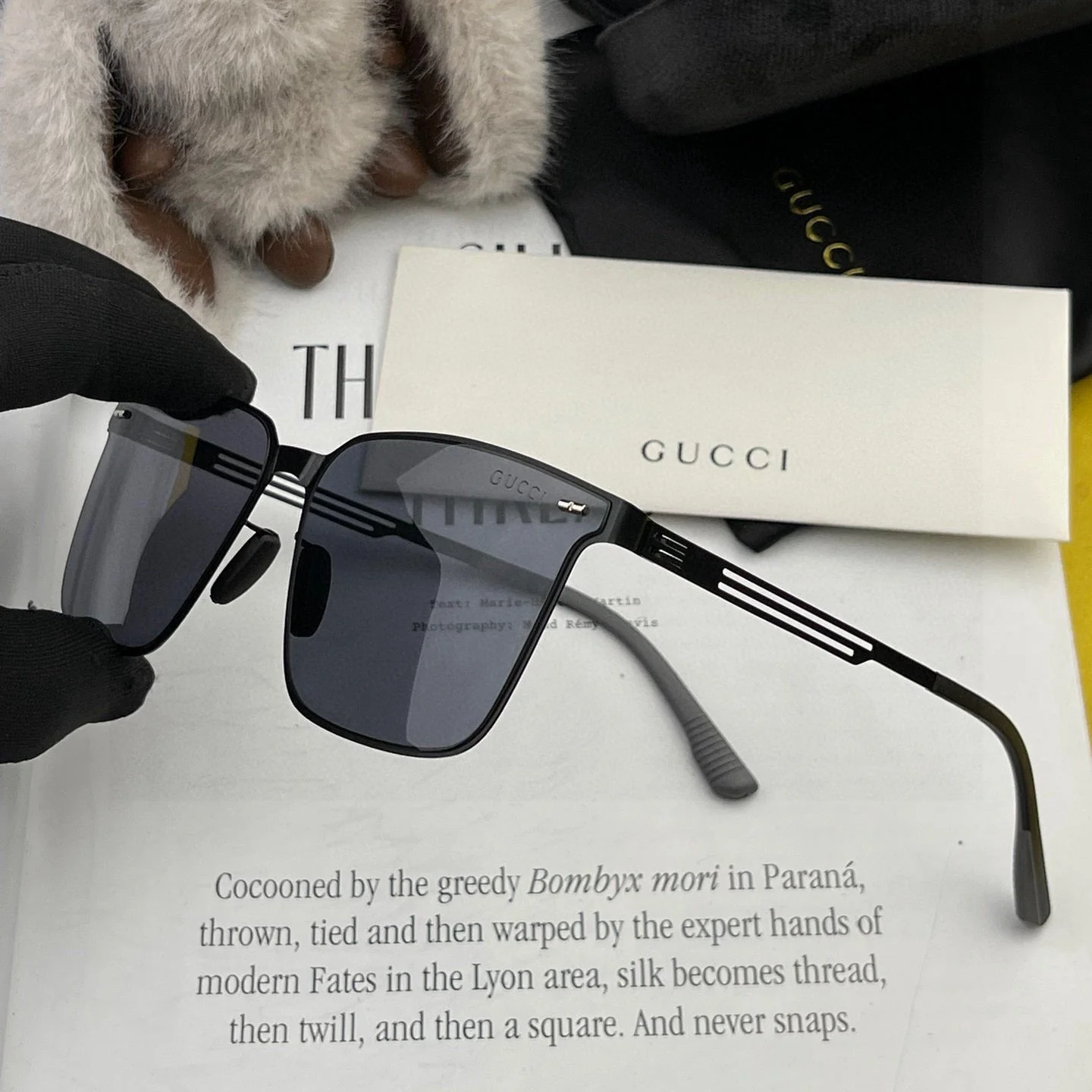 BUTTERFLY FRAME SUNGLASSES G176 IN METAL