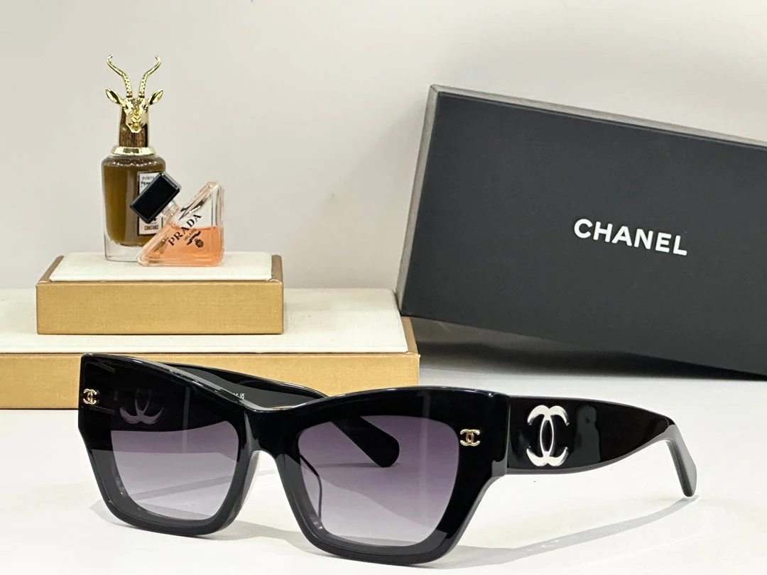 CAT EYE SUNGLASSES CH6313 IN ACETATE