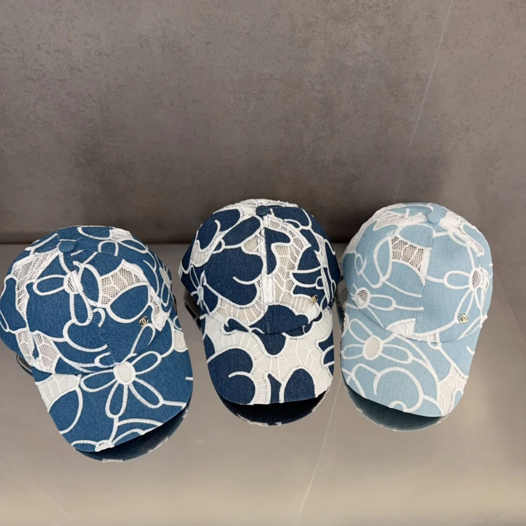 LACE FLORAL BASEBALL HAT 672633