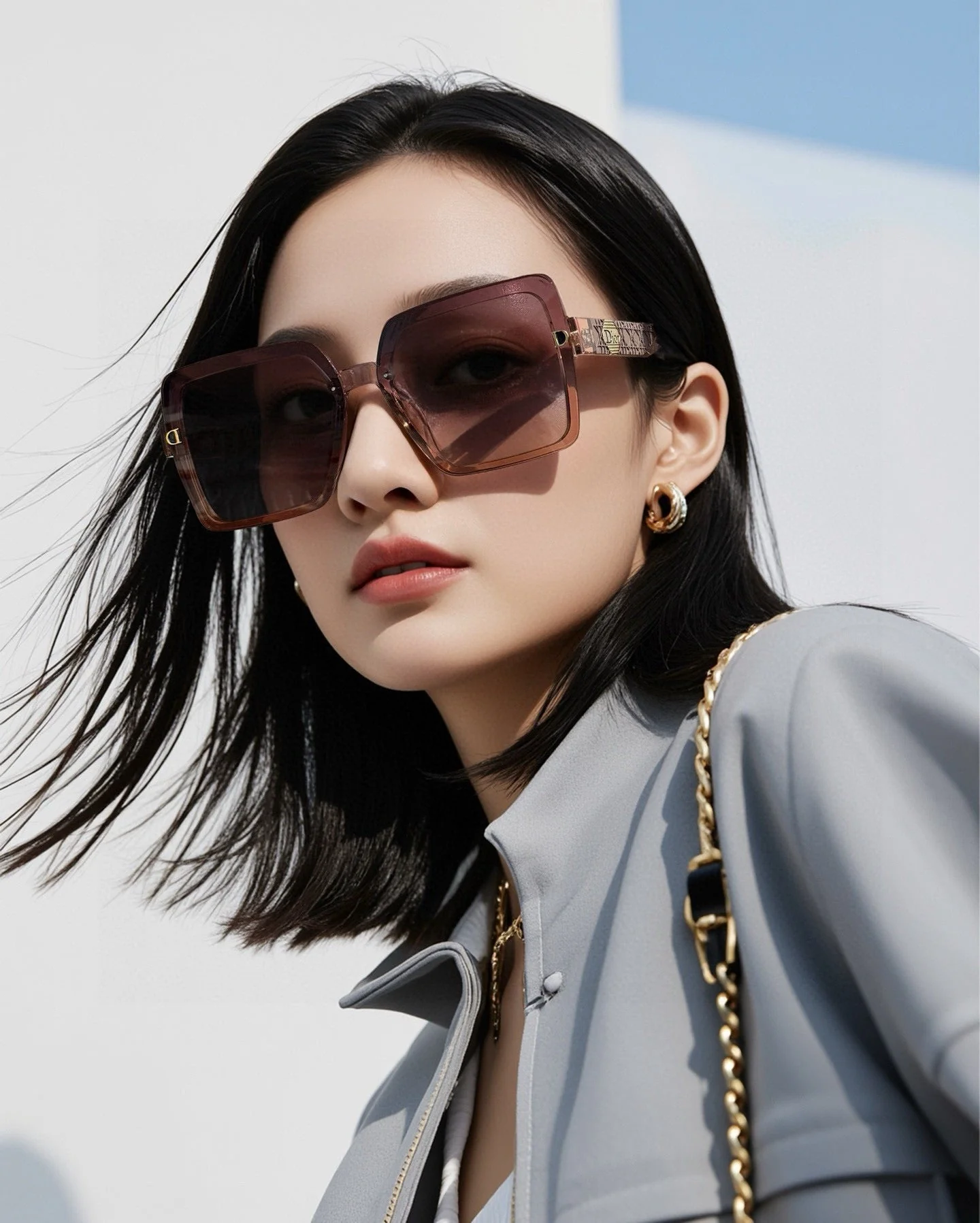 MONTAIGNE SUNGLASS CD6251 IN ACETATE