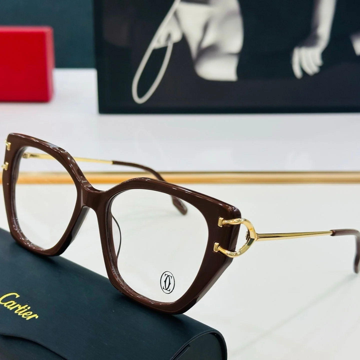 C DE BUTTERFLY FRAME SUNGLASSES 522660 IN ACETATE