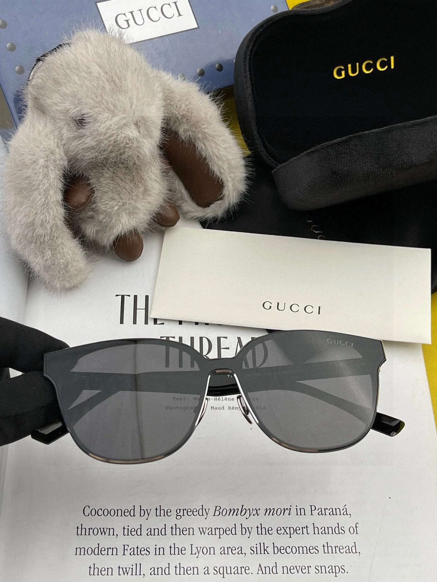 BUTTERFLY FRAME SUNGLASSES G580 IN ACETATE