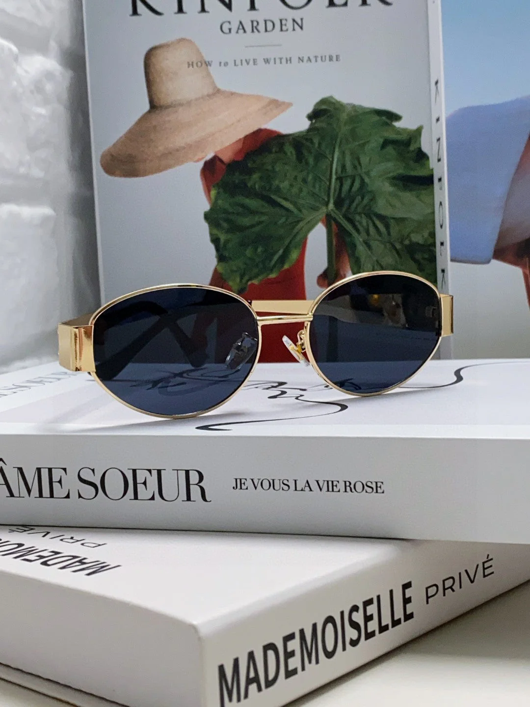 TRIOMPHE SUNGLASSES 548598 IN METAL