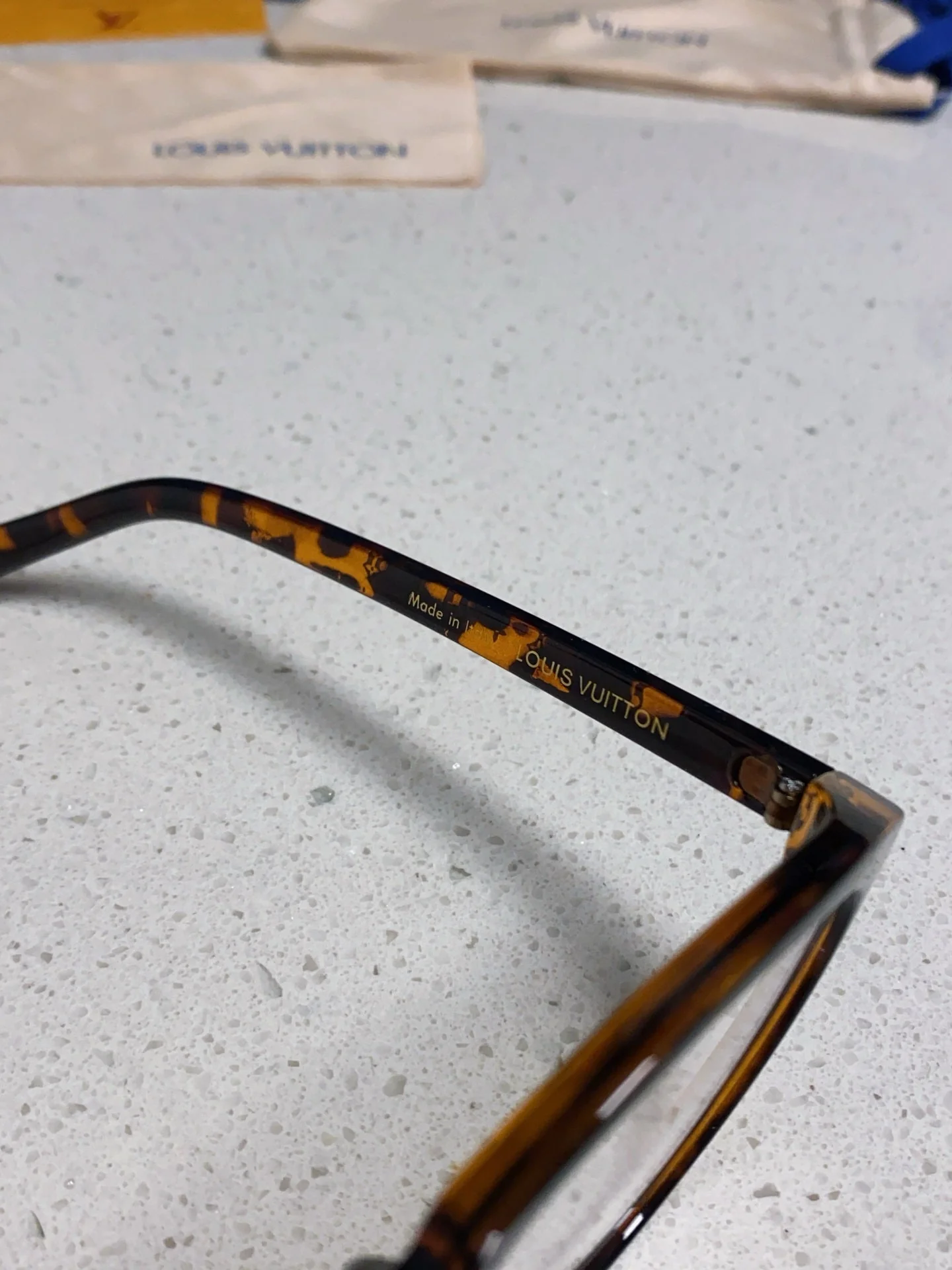 CAT EYE SUNGLASSES 573323 IN HAVANA ACETATE MONOGRAM LOGO