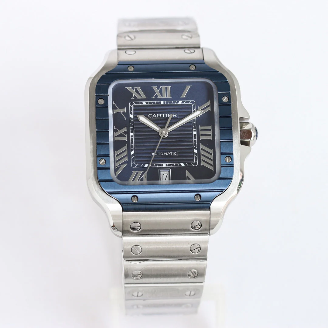 SANTOS 40MM CUSTOM DARK BLUE DIAL