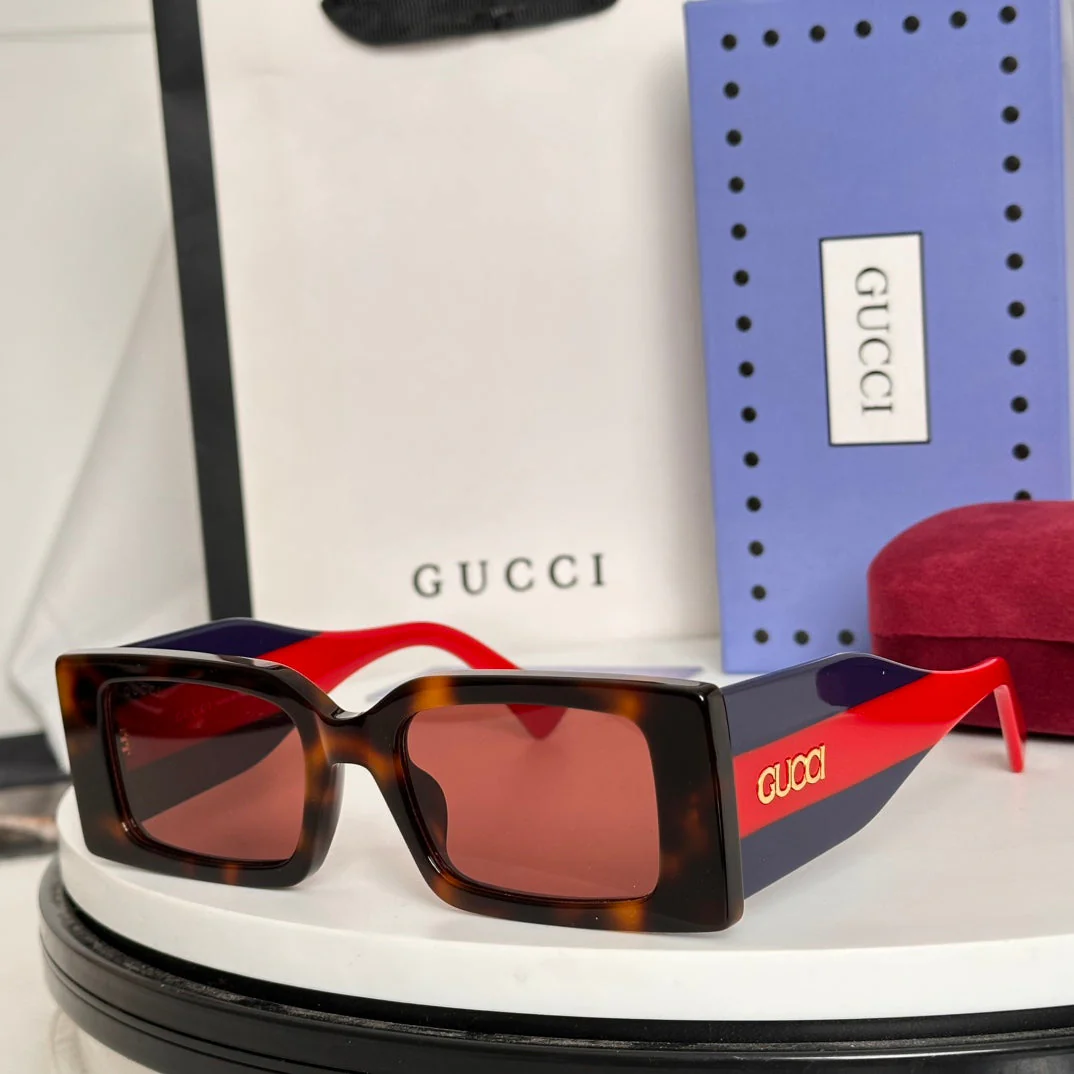 CHUNKY GEOMETRIC FRAME SUNGLASSES GG1860S IN ACETATE