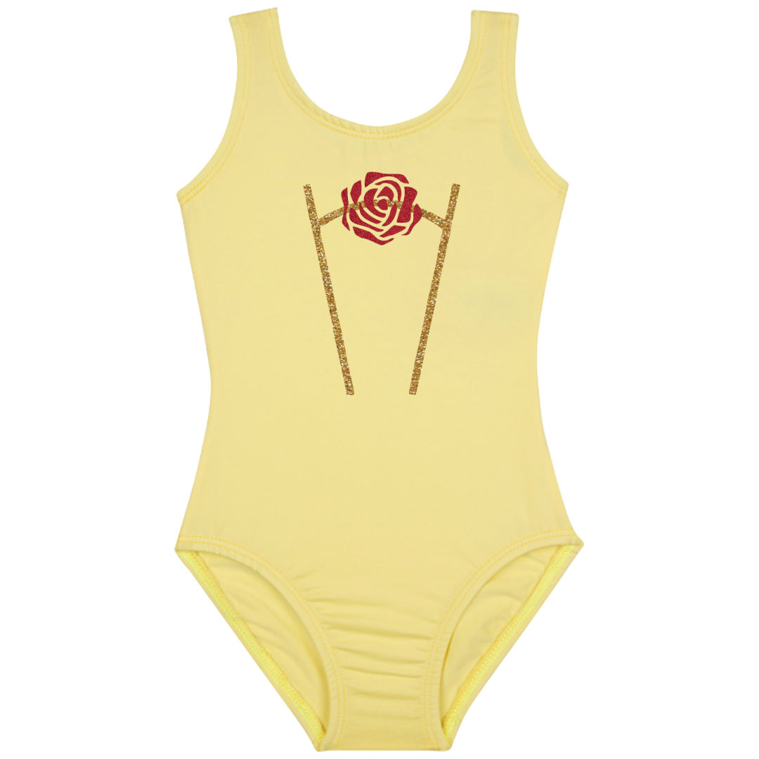 Enchanted Rose Princess | Girls Inspired Costume Leotard