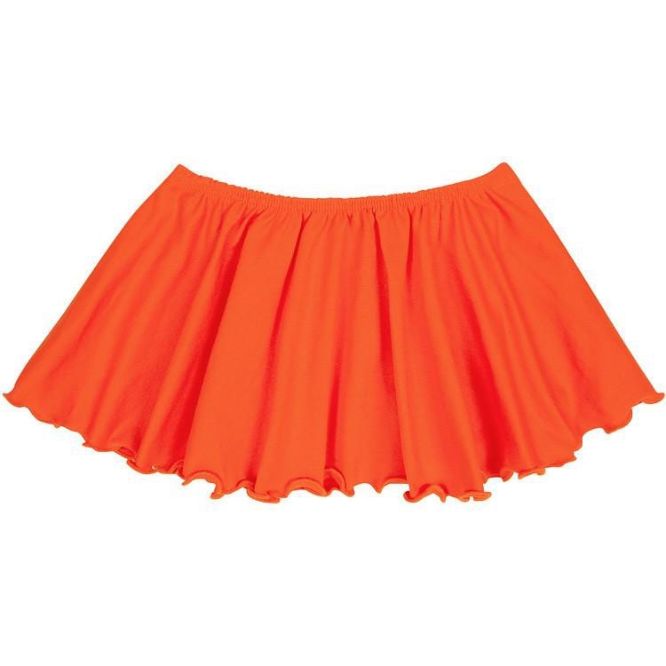 Orange Child/Girls Flutter Ballet - Dance Skirt