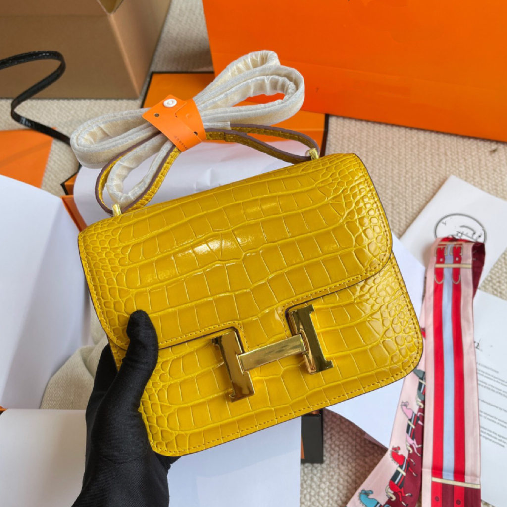 Constance Mini 19 crocodile leather custom