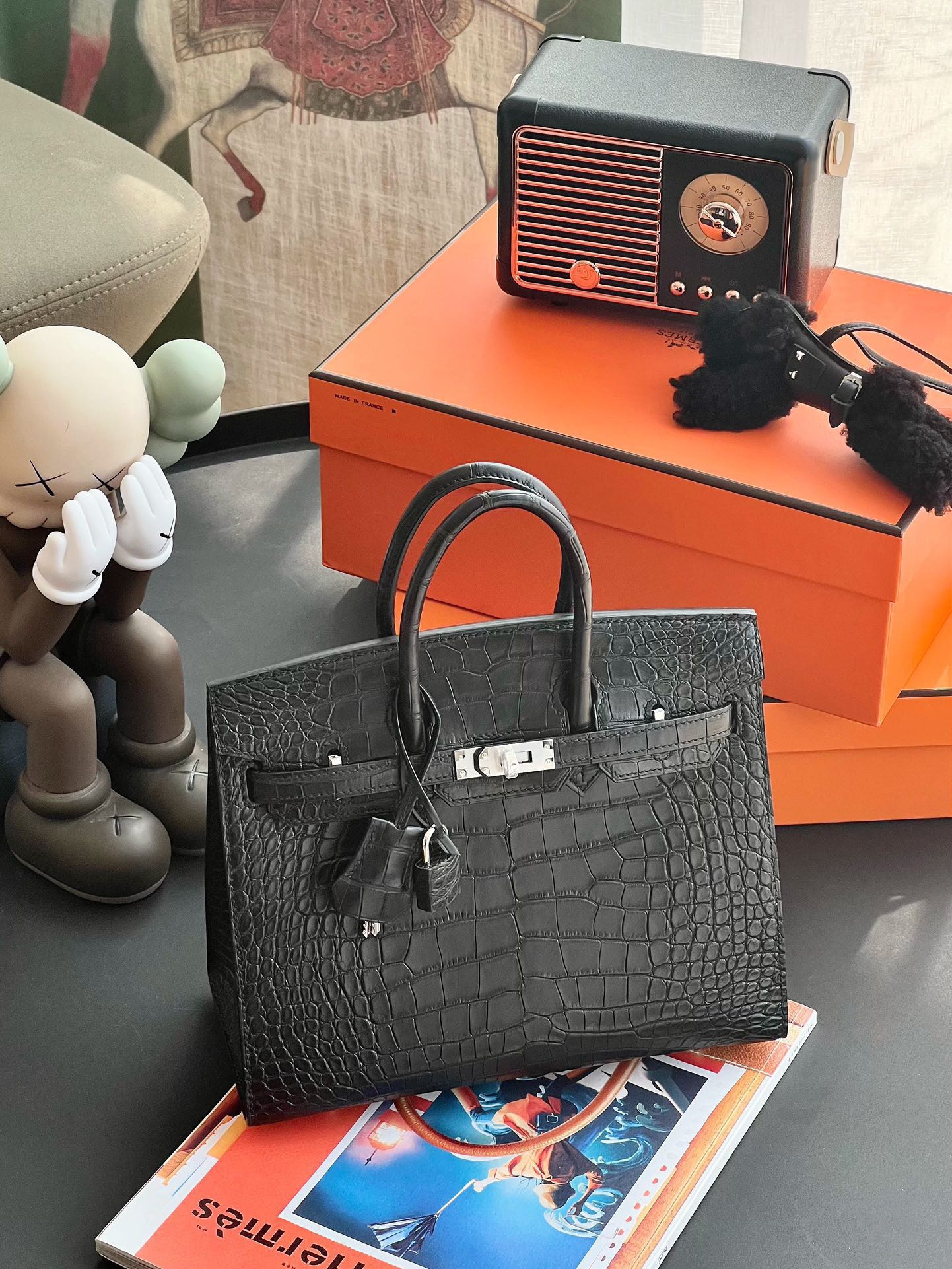 Advanced customization Birkin 25-30 crocodile skin