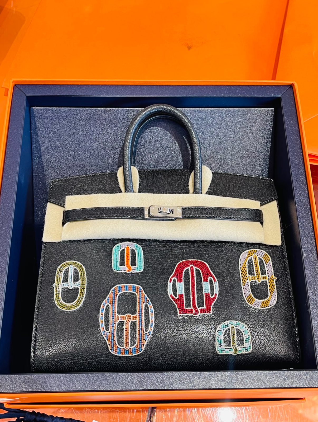 Birkin 20-25 Badge Bag Goatskin